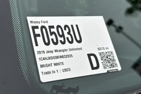 Another view of 2019 Jeep Wrangler Unlimited Sport S for sale in San Diego, CA at Mossy Ford