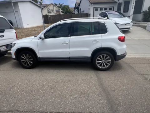 White 2017 Volkswagen Tiguan 2.0T Wolfsburg Edition for sale in San Diego, CA