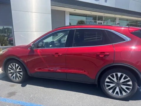 Red 2020 Ford Escape Titanium Hybrid for sale in San Diego, CA