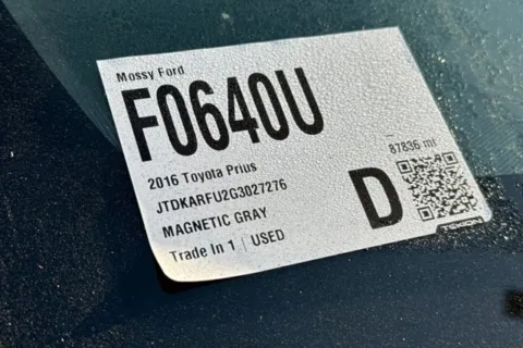 Another view of 2016 Toyota Prius Four for sale in San Diego, CA at Mossy Ford