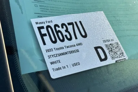 Another view of 2022 Toyota Tacoma TRD Sport for sale in San Diego, CA at Mossy Ford