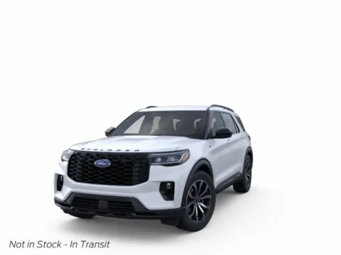 White 2025 Ford Explorer ST-Line for sale in San Diego, CA