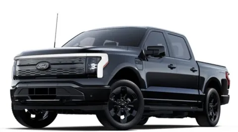 Black 2025 Ford F-150 Lightning Platinum for sale in San Diego, CA