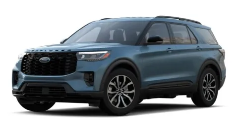 Blue 2025 Ford Explorer ST-Line for sale in San Diego, CA