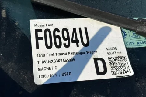 Another view of 2019 Ford Transit-350 XLT for sale in San Diego, CA at Mossy Ford