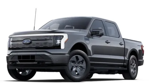 Gray 2025 Ford F-150 Lightning Lariat for sale in San Diego, CA