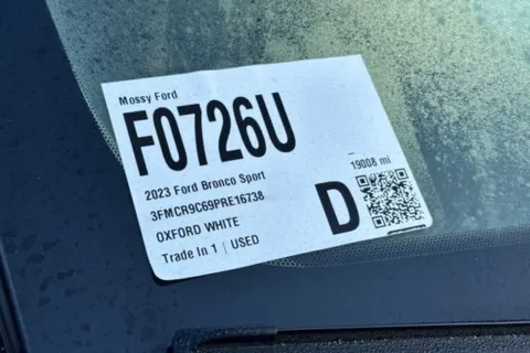 Another view of 2023 Ford Bronco Sport Outer Banks for sale in San Diego, CA at Mossy Ford