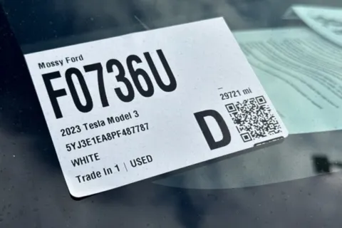 Another view of 2023 Tesla Model 3 for sale in San Diego, CA at Mossy Ford
