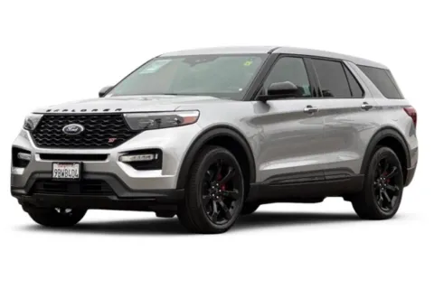 Silver 2022 Ford Explorer ST for sale in San Diego, CA
