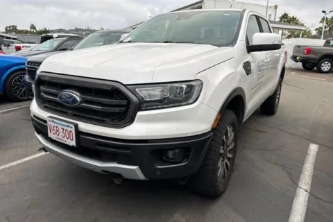 White 2019 Ford Ranger Lariat for sale in San Diego, CA