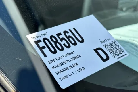 Another view of 2020 Ford EcoSport SE for sale in San Diego, CA at Mossy Ford