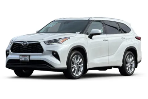 White 2023 Toyota Highlander Limited for sale in San Diego, CA
