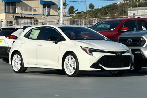 Photos of 2026 Toyota Corolla Hatchback SE for sale in San Diego, CA at Mossy Toyota