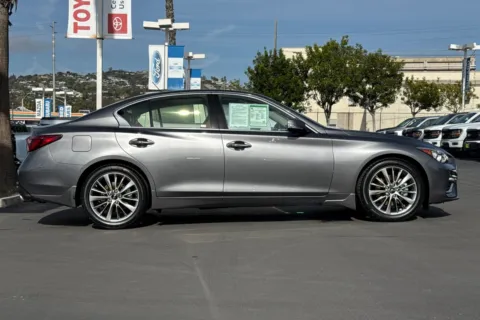 Another view of 2024 INFINITI Q50 LUXE for sale in San Diego, CA at Mossy Toyota