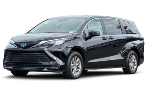 Black 2024 Toyota Sienna LE for sale in San Diego, CA