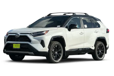 White 2025 Toyota RAV4 Hybrid XSE for sale in San Diego, CA