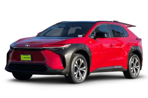 Red 2024 Toyota bZ4X XLE for sale in San Diego, CA