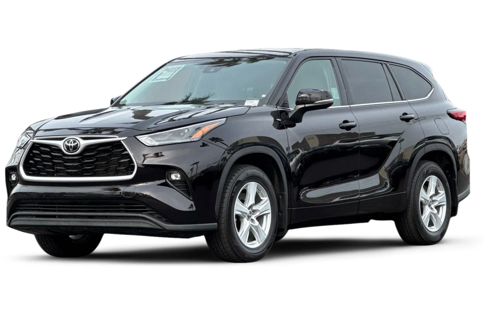 Green 2022 Toyota Highlander LE for sale in San Diego, CA