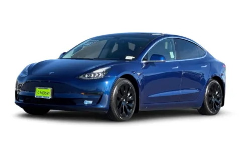 Blue 2020 Tesla Model 3 Long Range for sale in San Diego, CA