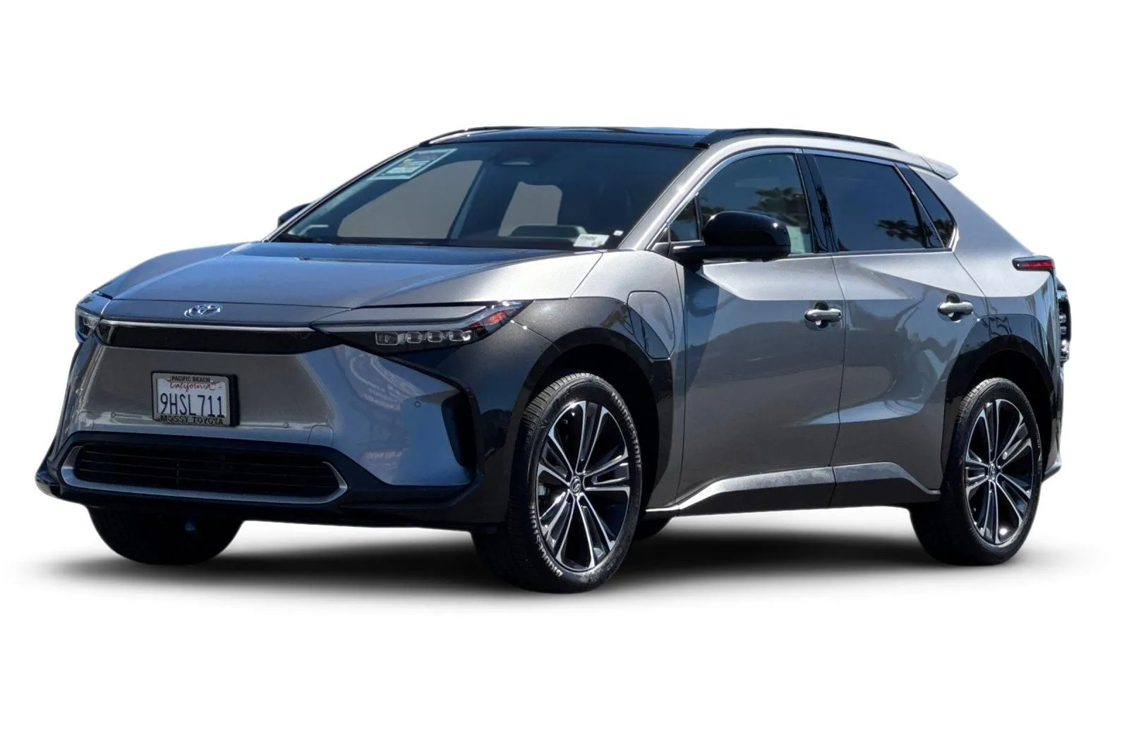 Gray 2023 Toyota bZ4X Limited for sale in San Diego, CA