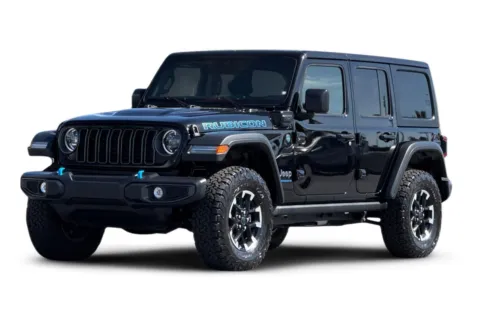 Black 2025 Jeep Wrangler Rubicon 4xe for sale in San Diego, CA