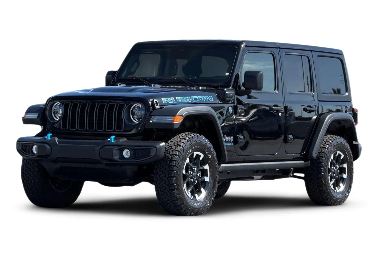 Black 2025 Jeep Wrangler Rubicon 4xe for sale in San Diego, CA