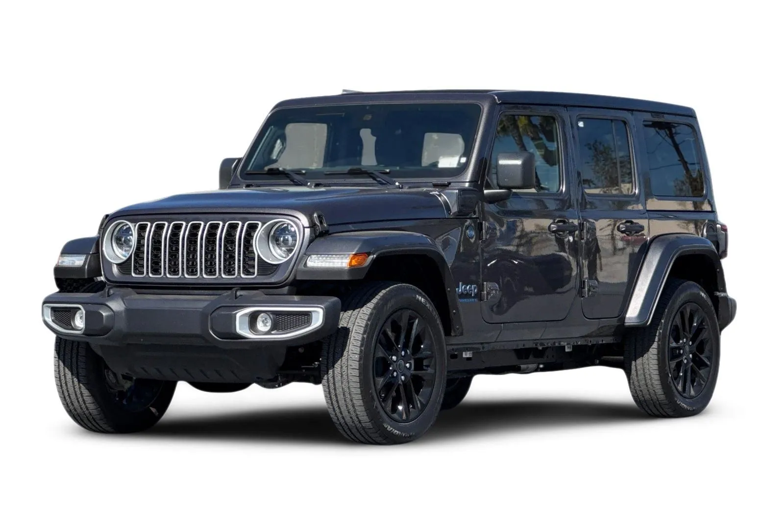 Gray 2025 Jeep Wrangler Sahara 4xe for sale in San Diego, CA
