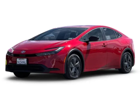 Red 2026 Toyota Prius LE for sale in San Diego, CA