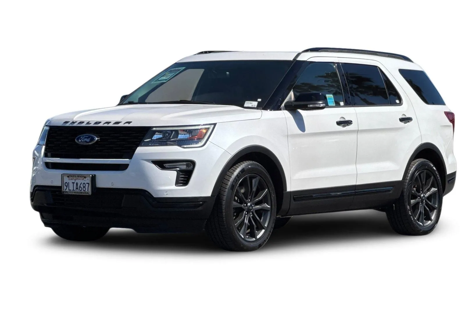 White 2018 Ford Explorer Sport for sale in San Diego, CA