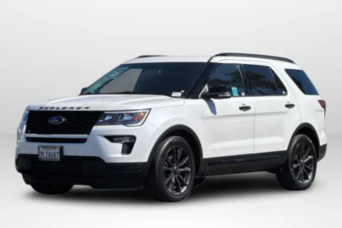 White 2018 Ford Explorer Sport for sale in San Diego, CA