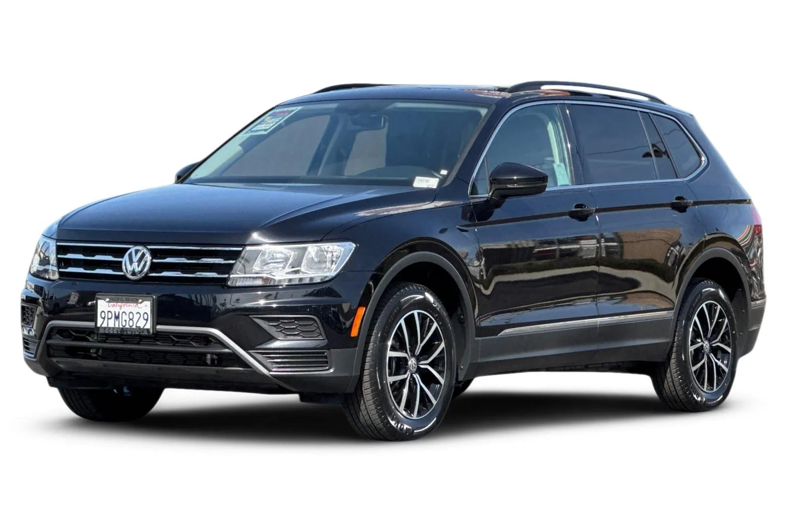 Black 2021 Volkswagen Tiguan 2.0T SE for sale in San Diego, CA