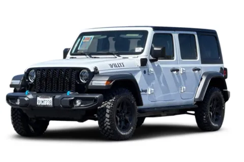 White 2023 Jeep Wrangler Base 4xe for sale in San Diego, CA