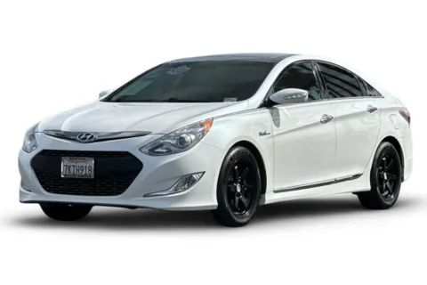 White 2015 Hyundai Sonata Hybrid Limited for sale in San Diego, CA