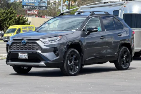 Gray 2020 Toyota RAV4 Hybrid XSE for sale in San Diego, CA