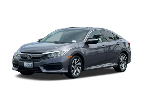 Gray 2016 Honda Civic EX for sale in San Diego, CA
