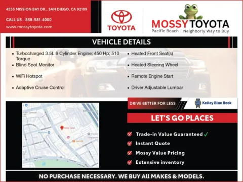 Another view of 2021 Ford F-150 Raptor for sale in San Diego, CA at Mossy Toyota