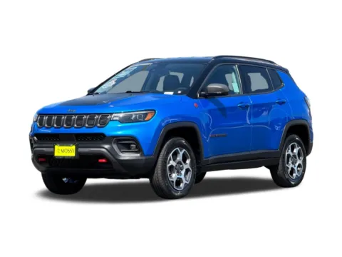 Blue 2022 Jeep Compass Trailhawk for sale in San Diego, CA