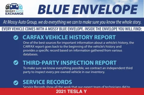 Photos of 2021 Tesla Model Y Long Range for sale in San Diego, CA at Mossy Toyota