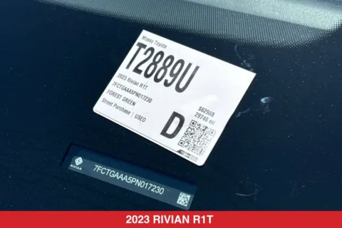 Photos of 2023 Rivian R1T Adventure for sale in San Diego, CA at Mossy Toyota