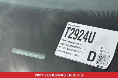 Photos of 2021 Volkswagen ID.4 Pro S for sale in San Diego, CA at Mossy Toyota