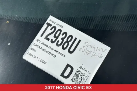 Photos of 2017 Honda Civic EX for sale in San Diego, CA at Mossy Toyota