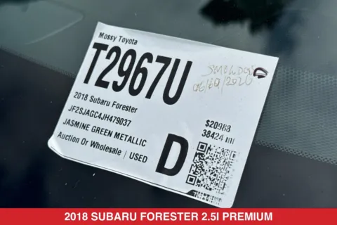 Photos of 2018 Subaru Forester 2.5i Premium for sale in San Diego, CA at Mossy Toyota
