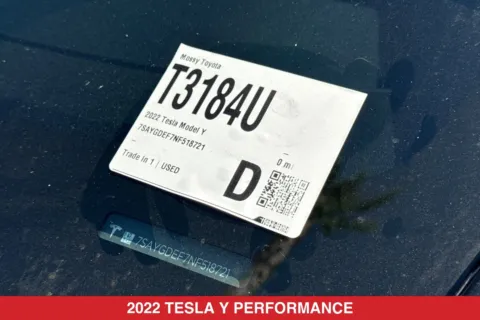 Photos of 2022 Tesla Model Y Performance for sale in San Diego, CA at Mossy Toyota