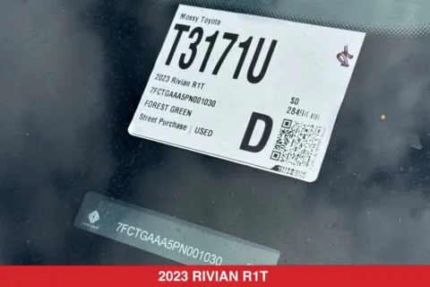 Photos of 2023 Rivian R1T Adventure for sale in San Diego, CA at Mossy Toyota