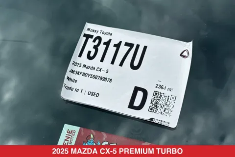 Photos of 2025 Mazda CX-5 2.5 Turbo Premium for sale in San Diego, CA at Mossy Toyota
