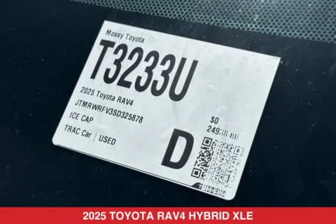 Photos of 2025 Toyota RAV4 Hybrid XLE for sale in San Diego, CA at Mossy Toyota
