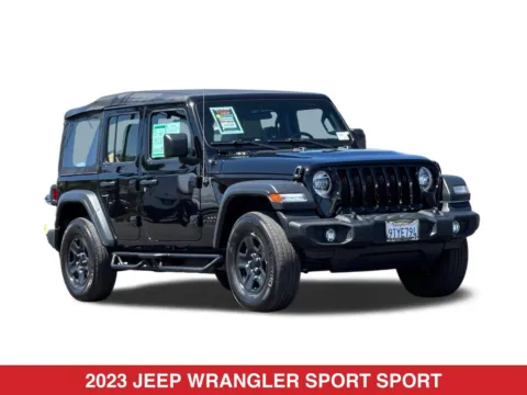 Photos of 2023 Jeep Wrangler Sport for sale in San Diego, CA at Mossy Toyota