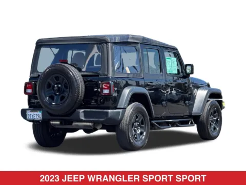 More photos of 2023 Jeep Wrangler Sport at Mossy Toyota, CA