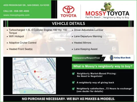Another view of 2023 Honda Accord EX for sale in San Diego, CA at Mossy Toyota