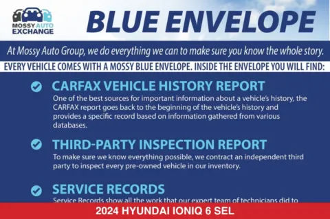 Photos of 2024 Hyundai IONIQ 6 SEL for sale in San Diego, CA at Mossy Toyota